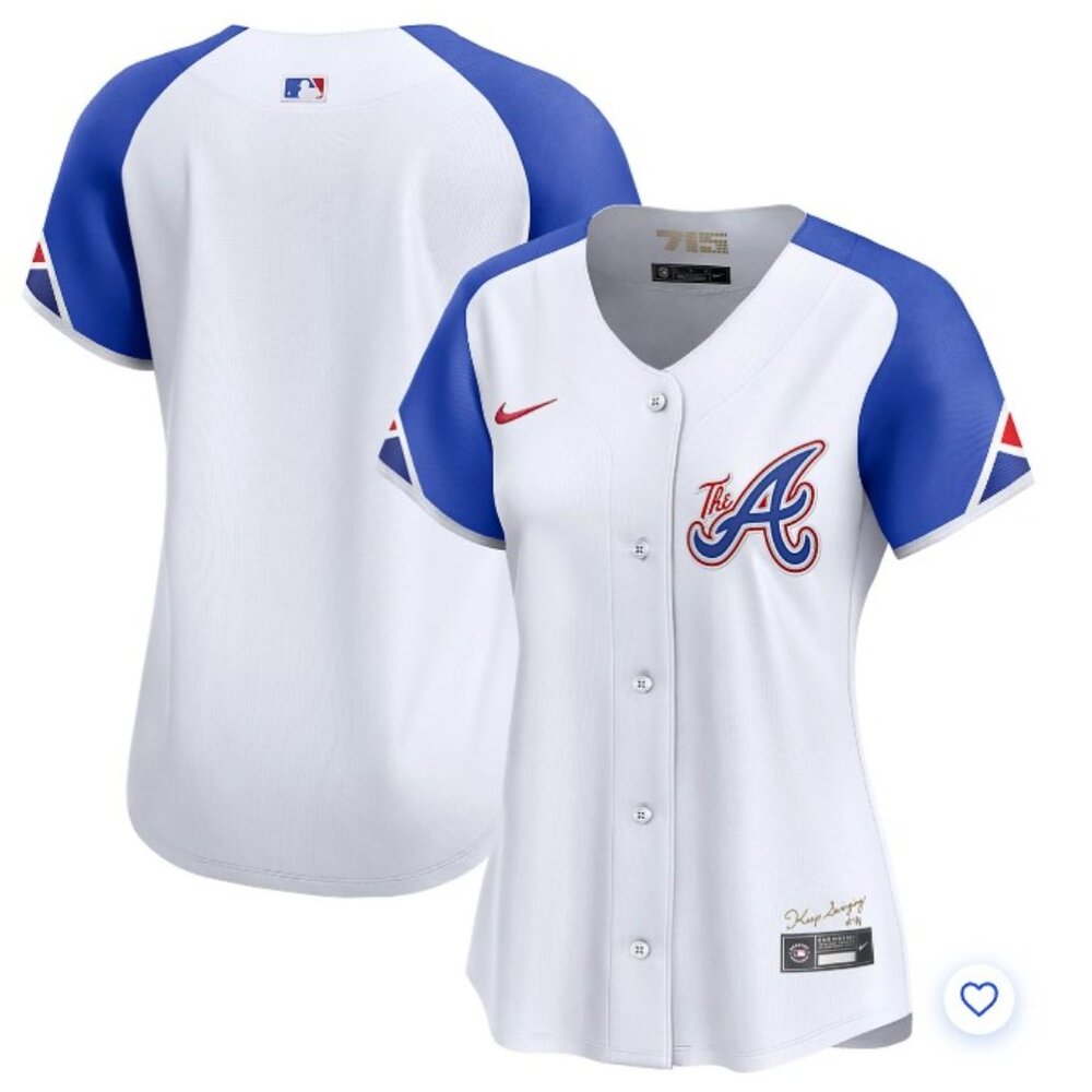 Nike Women's Atlanta Braves Limited City Connect Jersey, Size XL